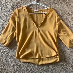 Mustard Yellow Shirt